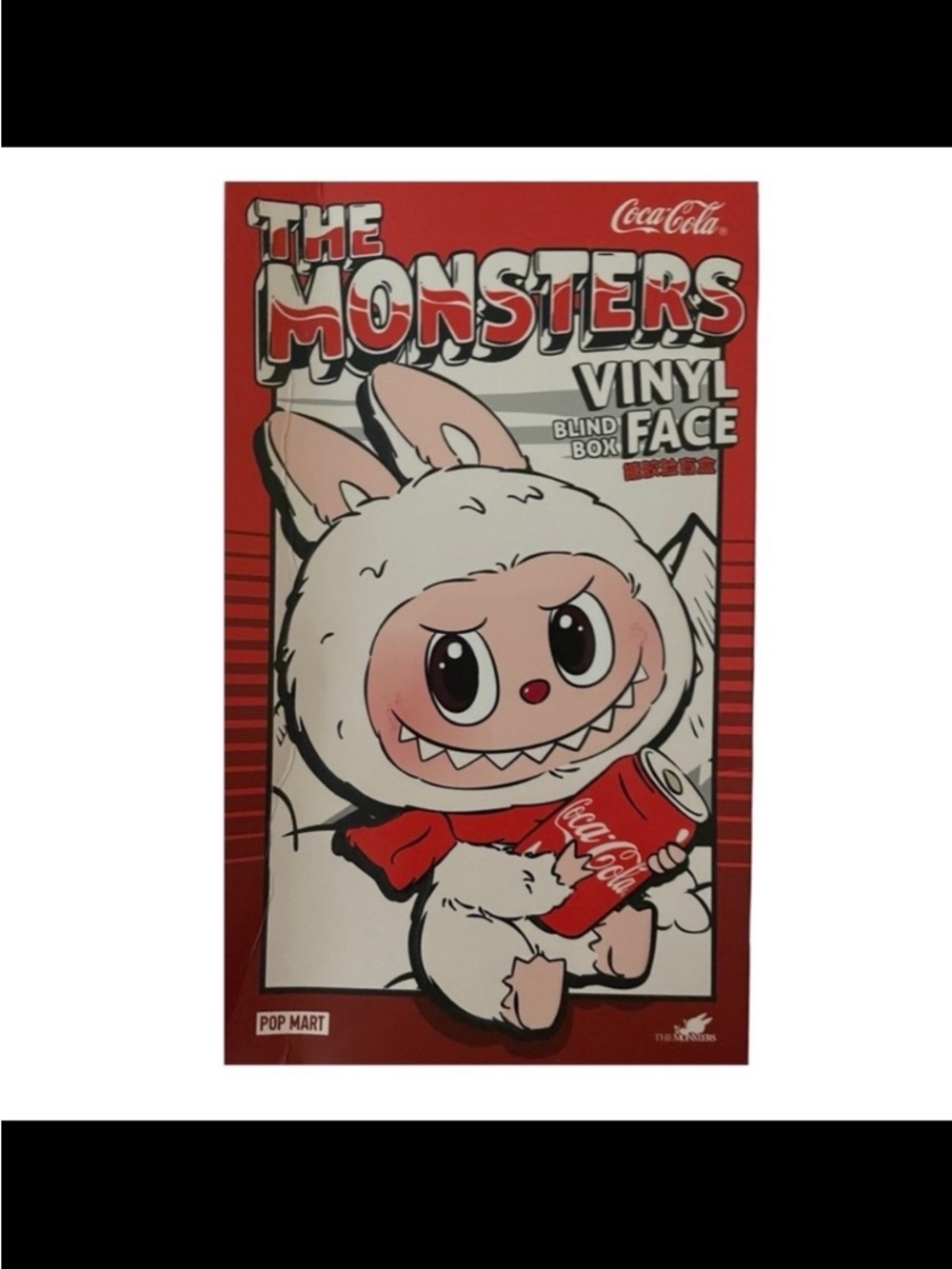 Pop Mart The Monsters Coca Cola Blind Box Vinyl Face. Authentic NIB Labubu